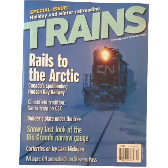 Vtg Lot 3 Trains Oct Nov Dec 2005 Magazine Railway Collect Hobby Locomotive - Picture 7 of 9